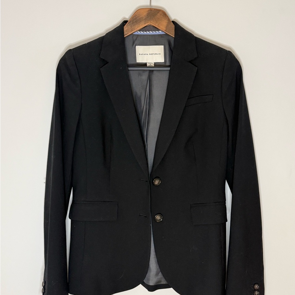 Banana Republic Classic Black Blazer
